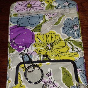 VERA BRADLEY WATERCOLOR WALLET/CHANGE PURSE - NWOT